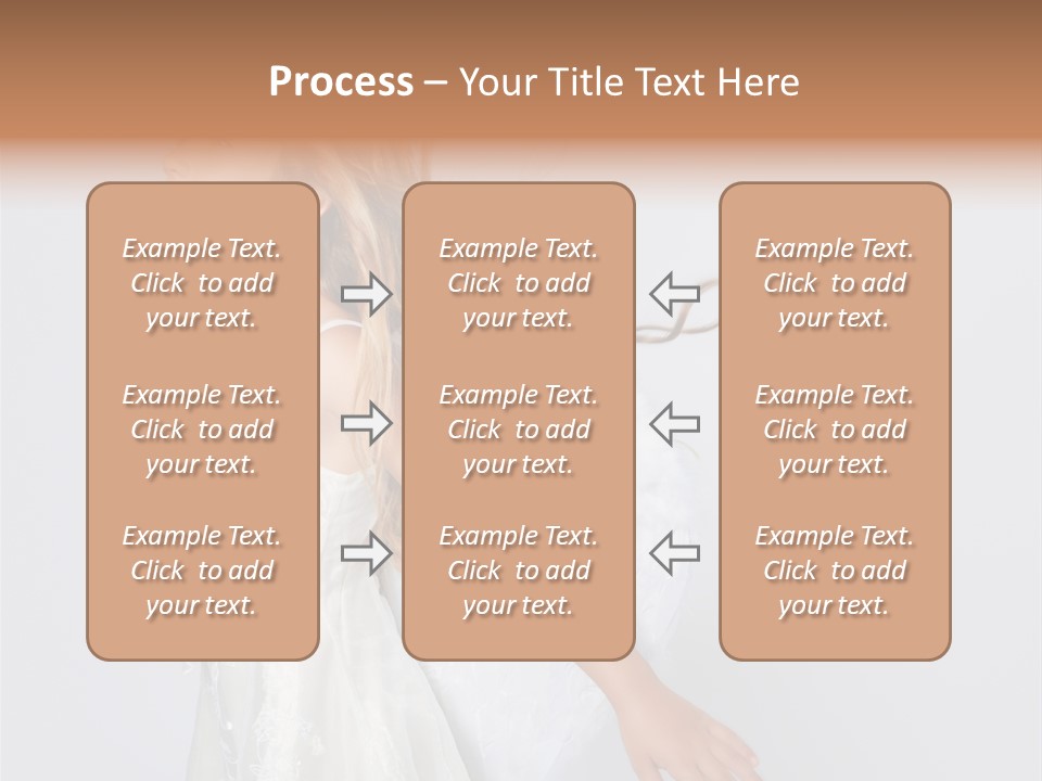Expression Child Blond PowerPoint Template