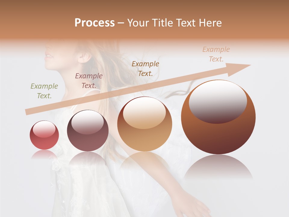 Expression Child Blond PowerPoint Template