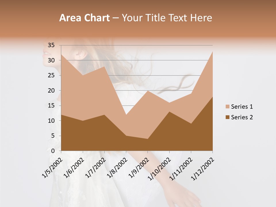 Expression Child Blond PowerPoint Template