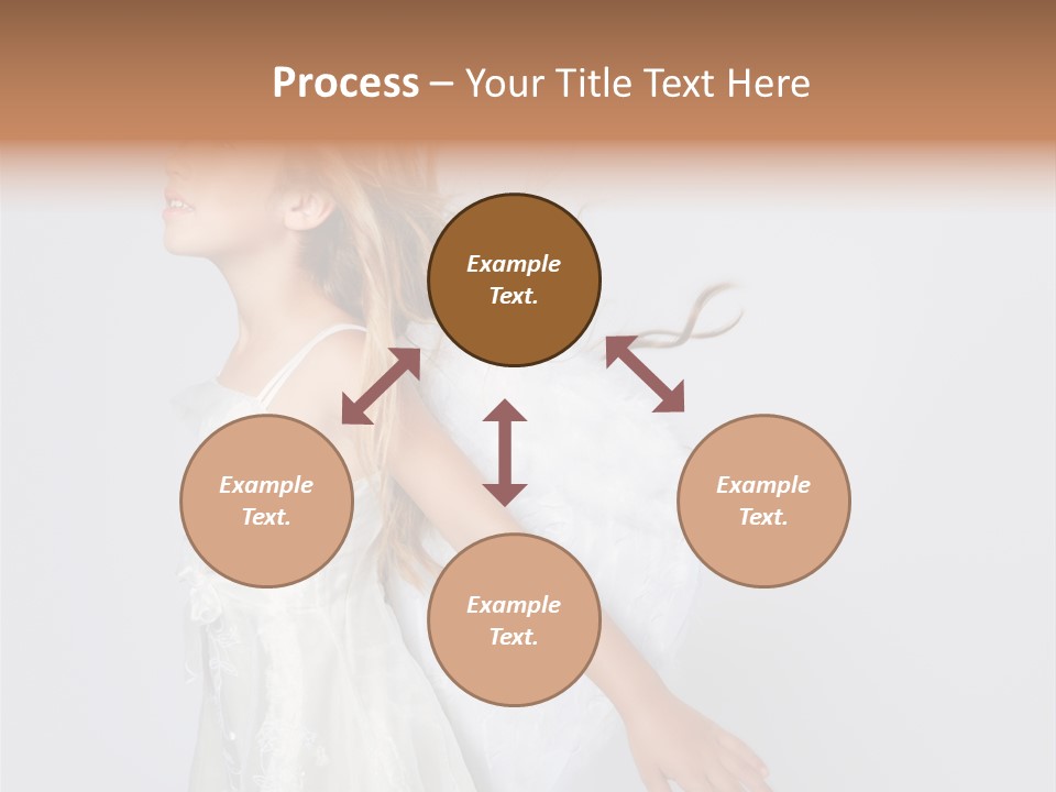 Expression Child Blond PowerPoint Template