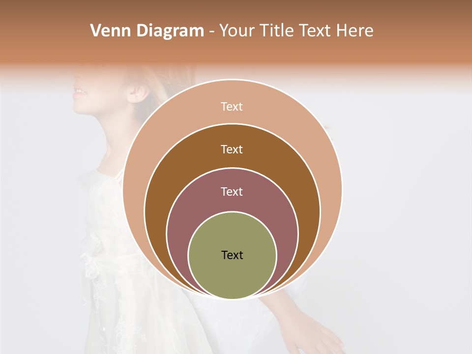 Expression Child Blond PowerPoint Template