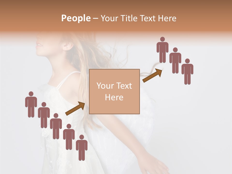 Expression Child Blond PowerPoint Template