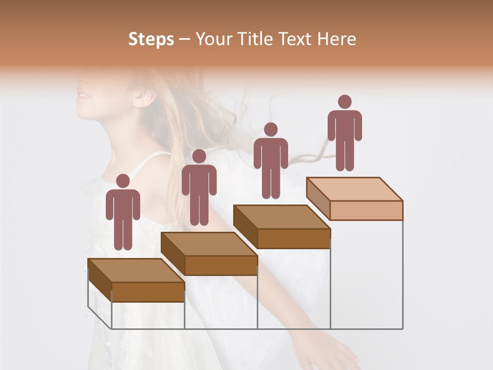 Expression Child Blond PowerPoint Template