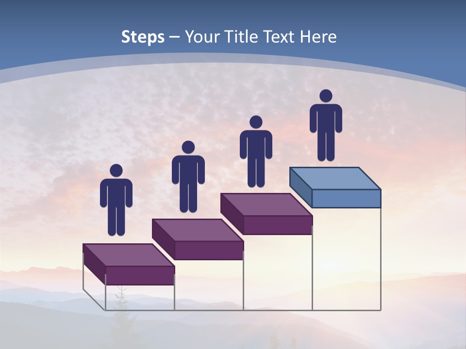 Natural Sky Plant PowerPoint Template