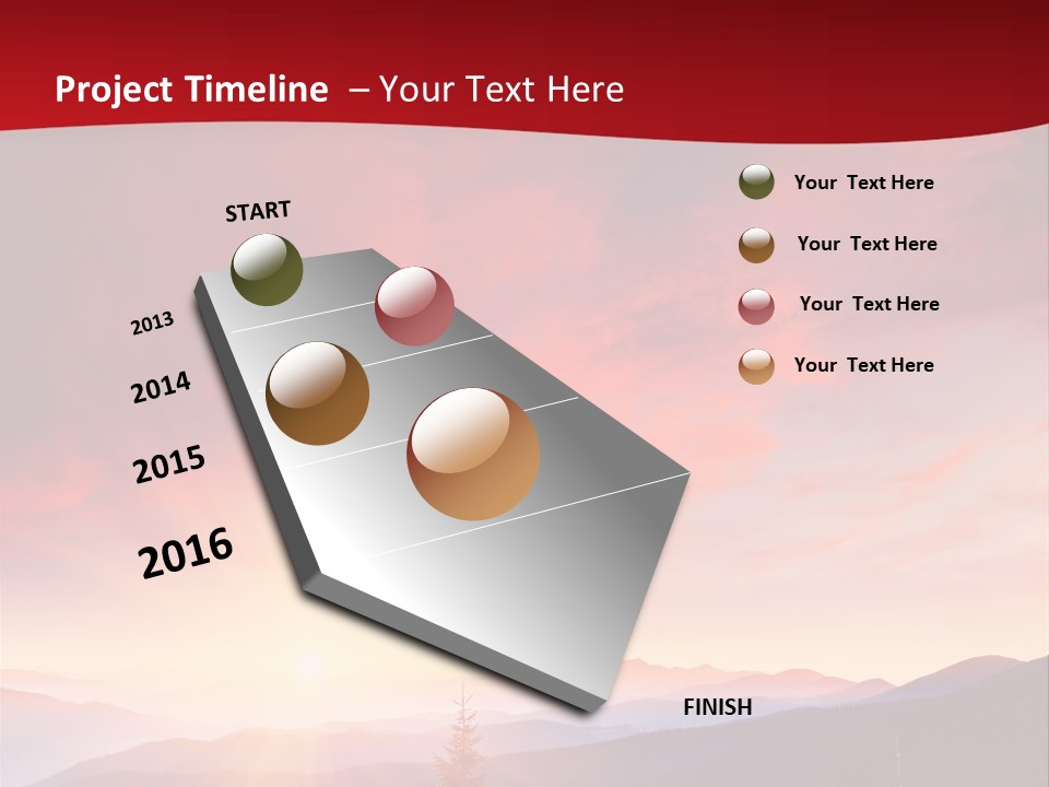Background Flora Weather PowerPoint Template