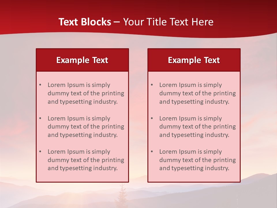 Background Flora Weather PowerPoint Template