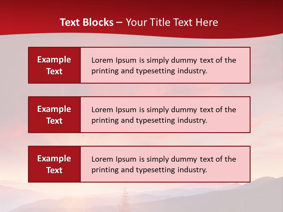 Background Flora Weather PowerPoint Template