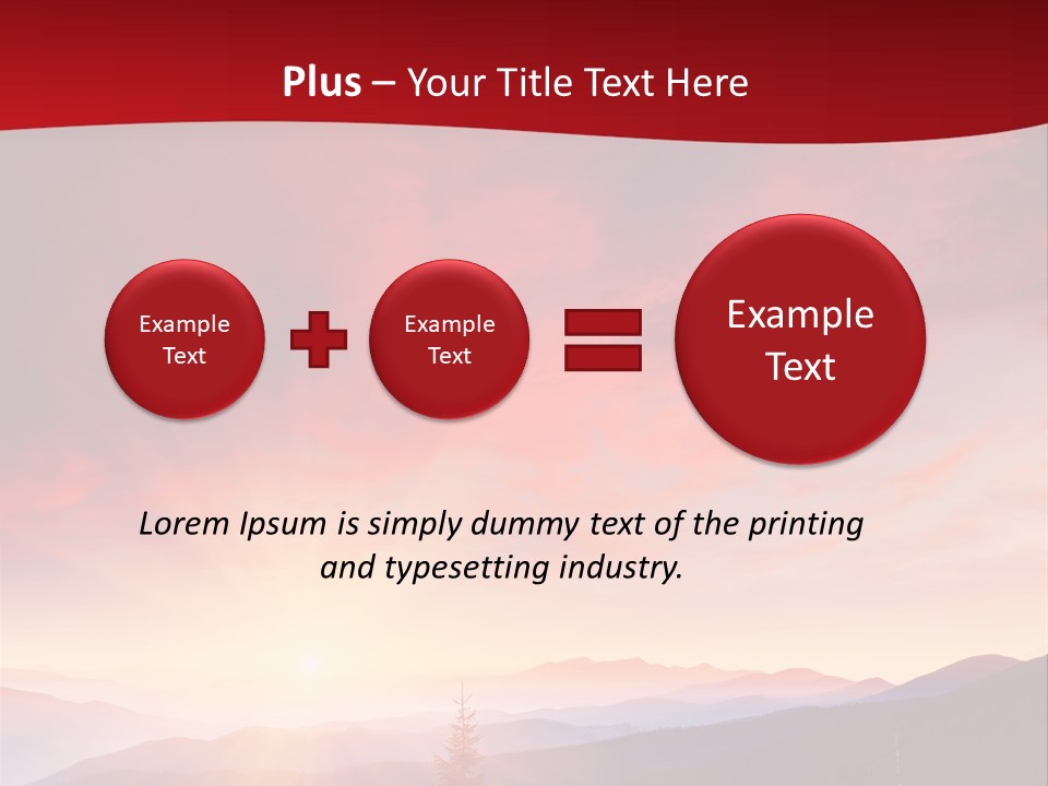 Background Flora Weather PowerPoint Template