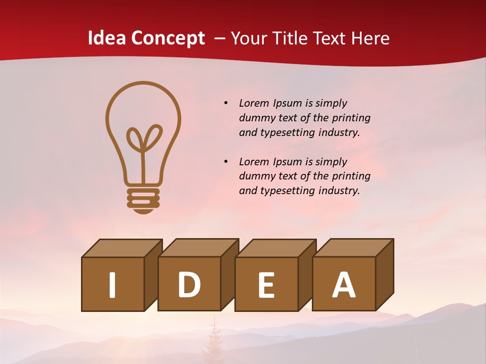 Background Flora Weather PowerPoint Template