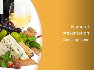 Hazelnut Gourmet Winery PowerPoint Template
