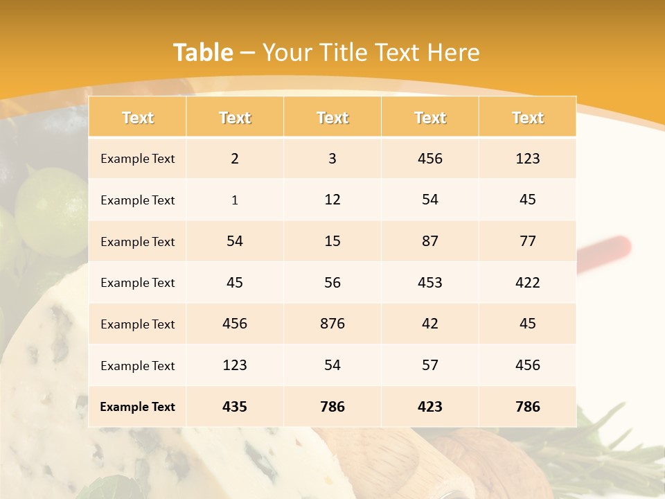 Hazelnut Gourmet Winery PowerPoint Template