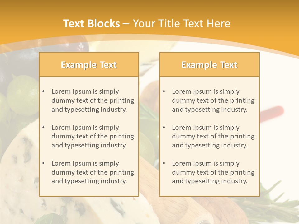 Hazelnut Gourmet Winery PowerPoint Template