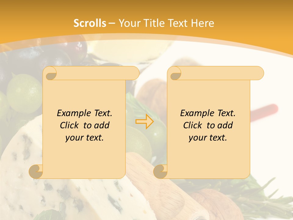 Hazelnut Gourmet Winery PowerPoint Template
