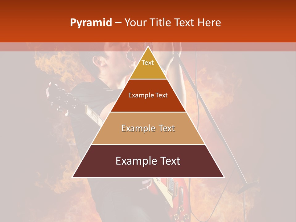 Blues Dark Rock PowerPoint Template