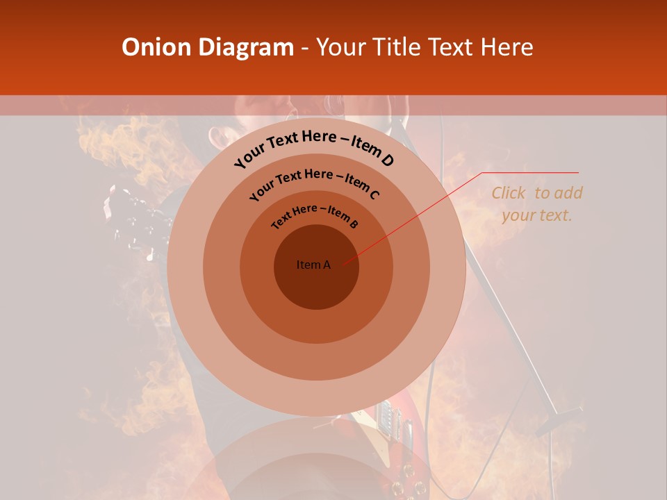 Blues Dark Rock PowerPoint Template