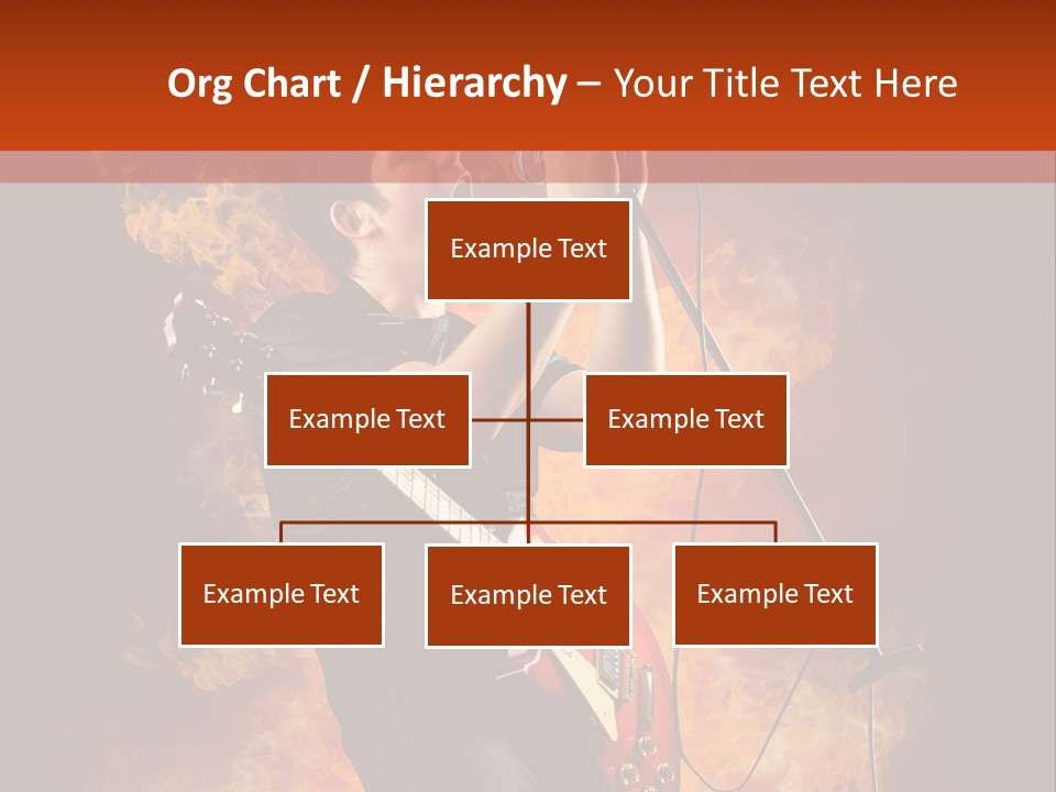 Blues Dark Rock PowerPoint Template