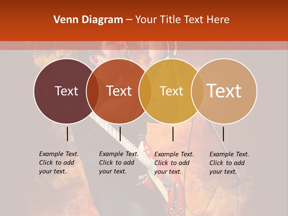 Blues Dark Rock PowerPoint Template