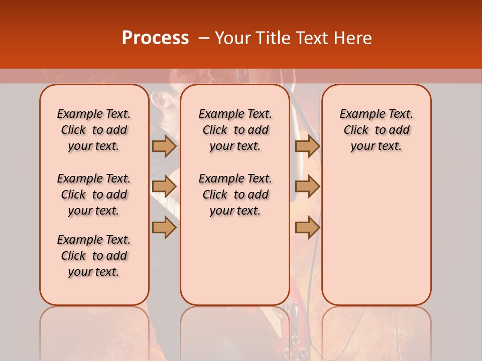 Blues Dark Rock PowerPoint Template