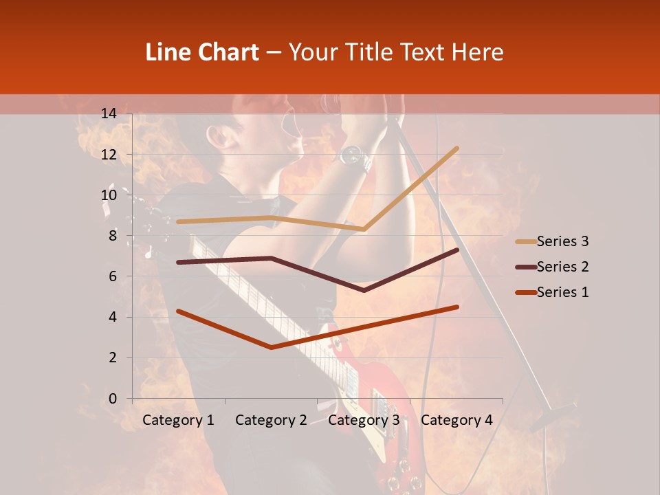Blues Dark Rock PowerPoint Template