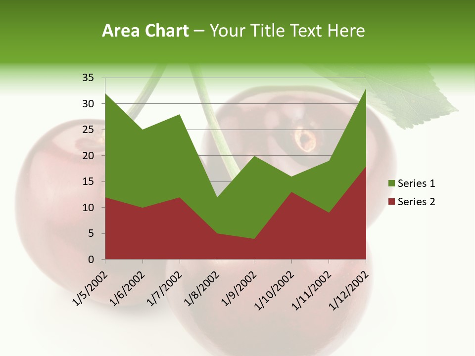 Juicy Cherry Freshness PowerPoint Template
