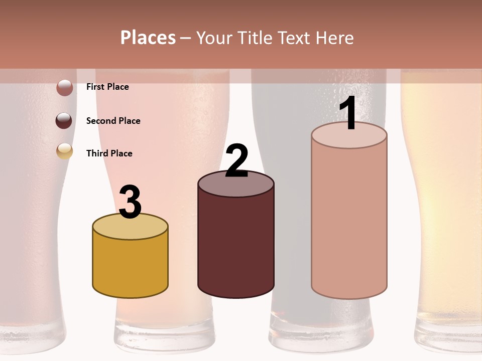 Liquid Jug Object PowerPoint Template