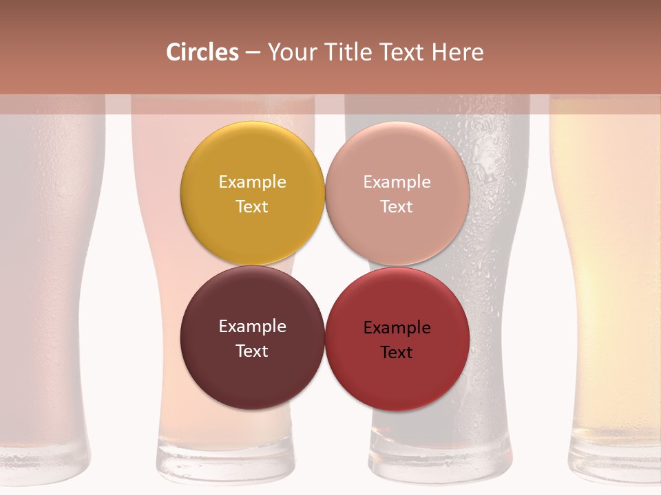 Liquid Jug Object PowerPoint Template