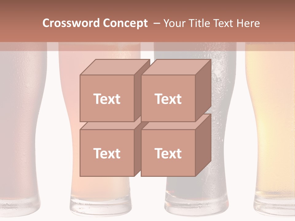 Liquid Jug Object PowerPoint Template