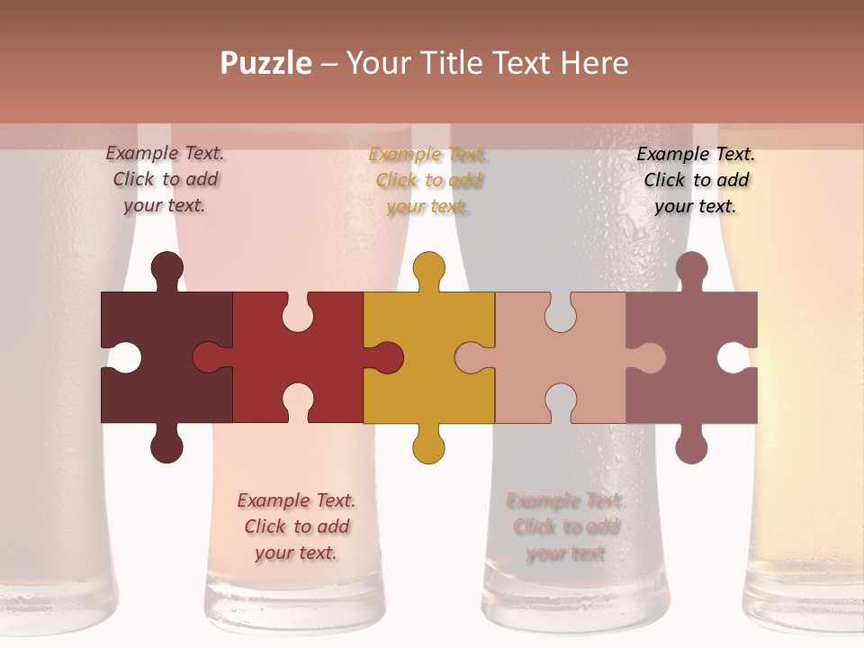 Liquid Jug Object PowerPoint Template