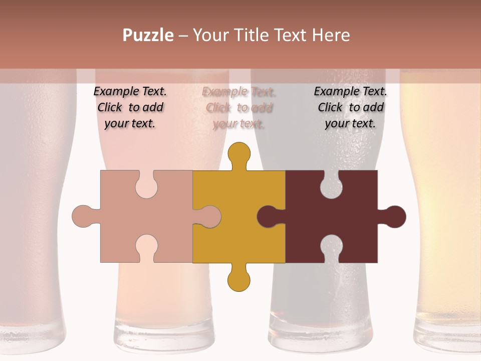 Liquid Jug Object PowerPoint Template