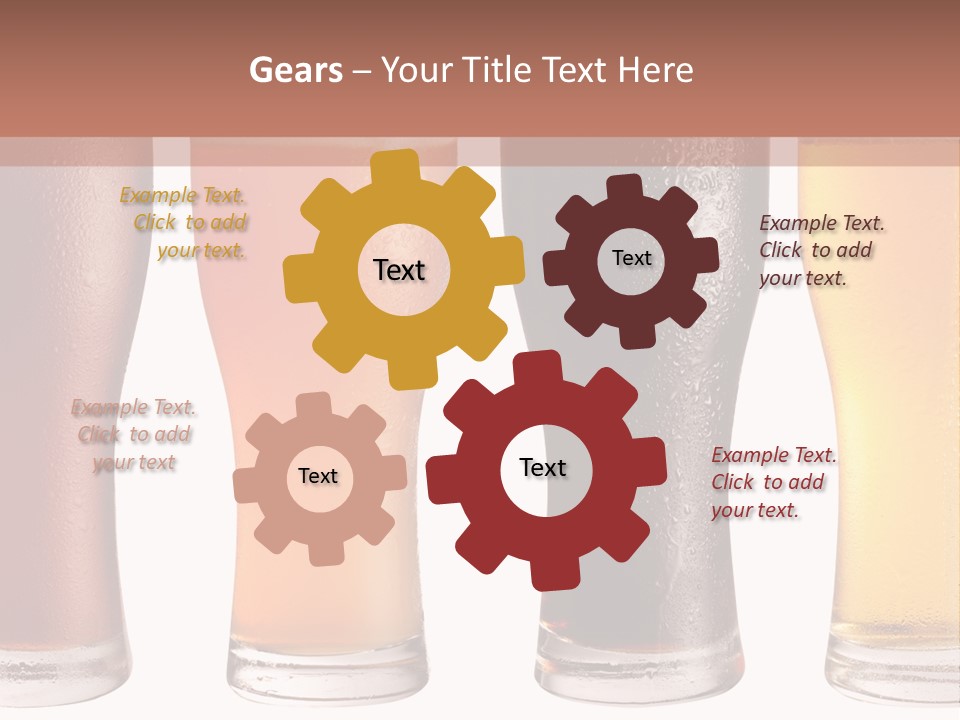 Liquid Jug Object PowerPoint Template