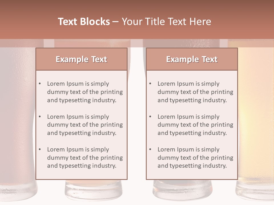 Liquid Jug Object PowerPoint Template