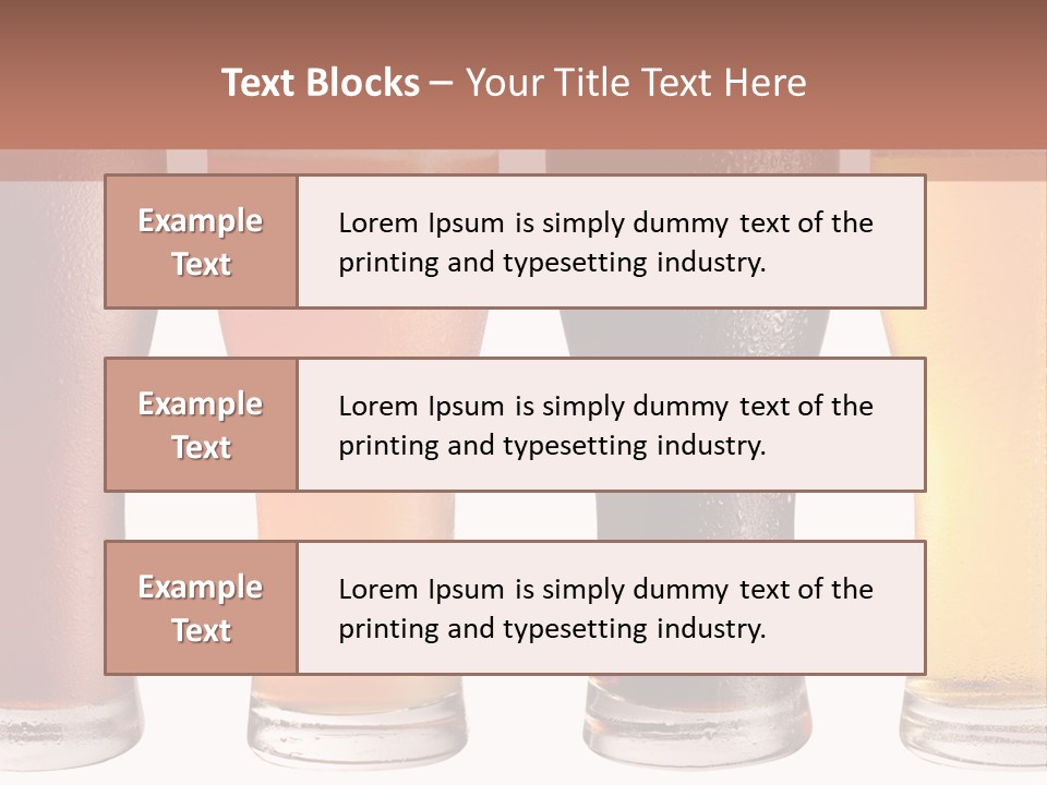 Liquid Jug Object PowerPoint Template