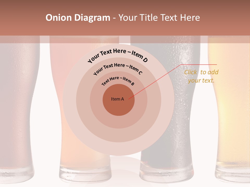 Liquid Jug Object PowerPoint Template