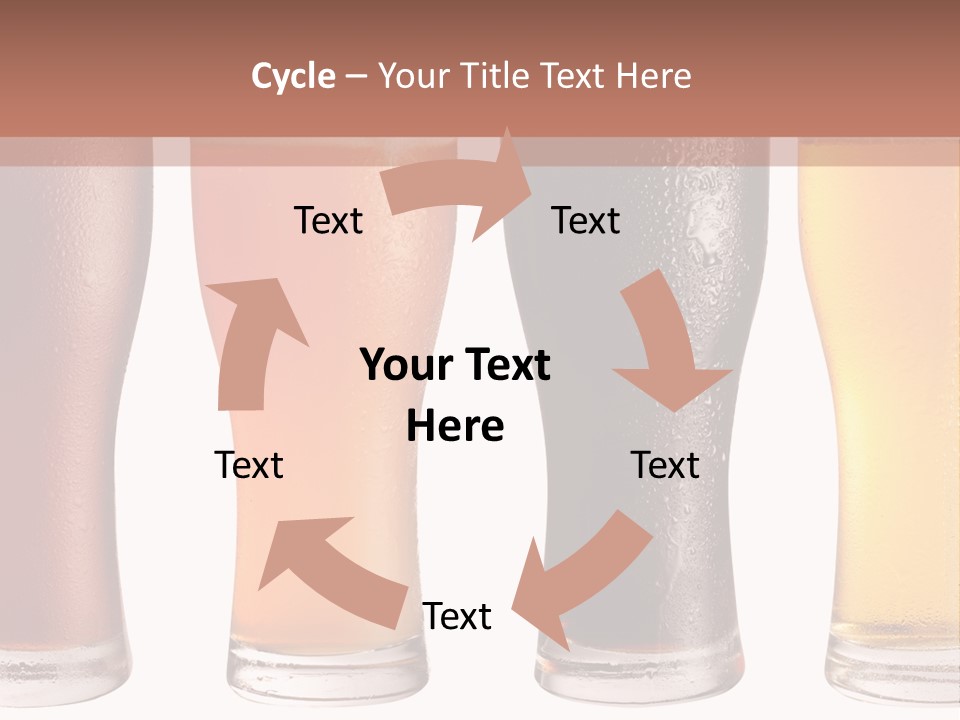 Liquid Jug Object PowerPoint Template