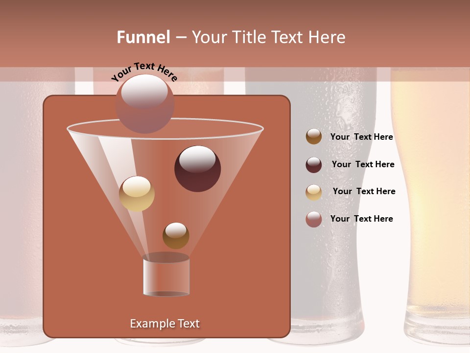 Liquid Jug Object PowerPoint Template