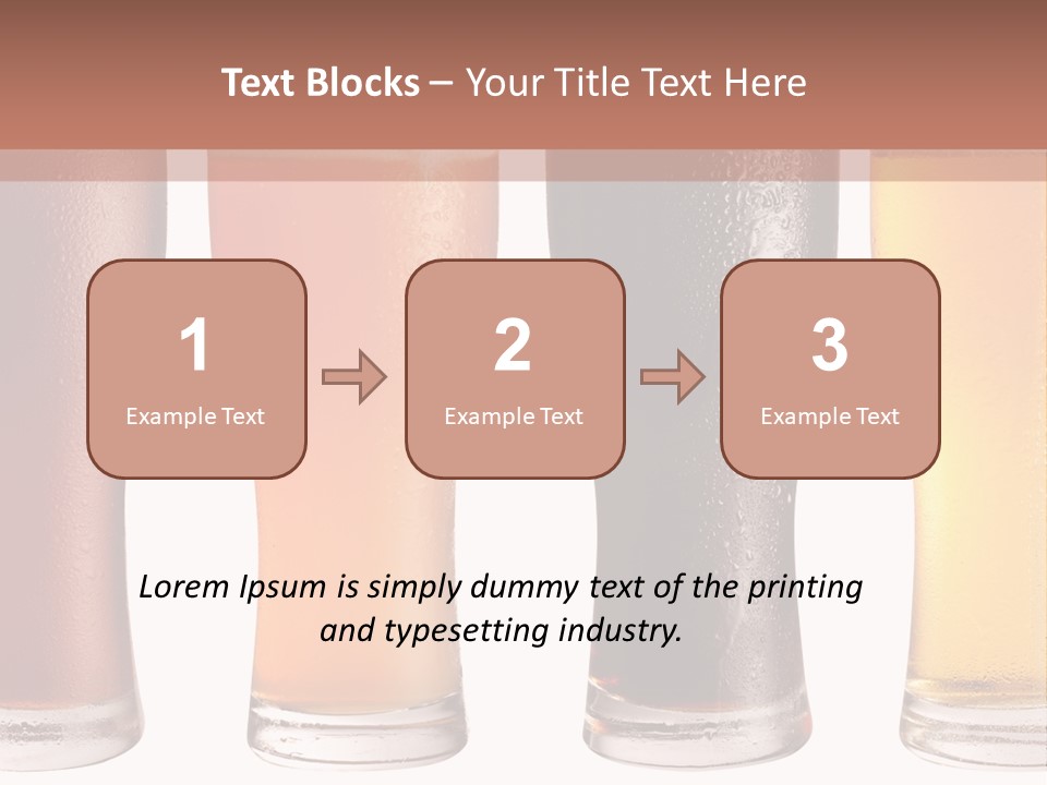 Liquid Jug Object PowerPoint Template