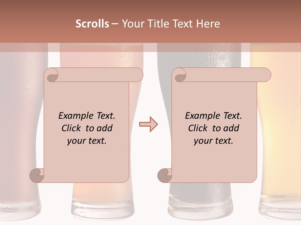 Liquid Jug Object PowerPoint Template