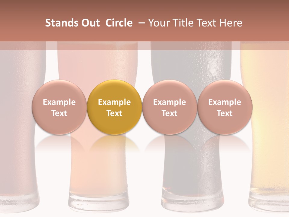 Liquid Jug Object PowerPoint Template