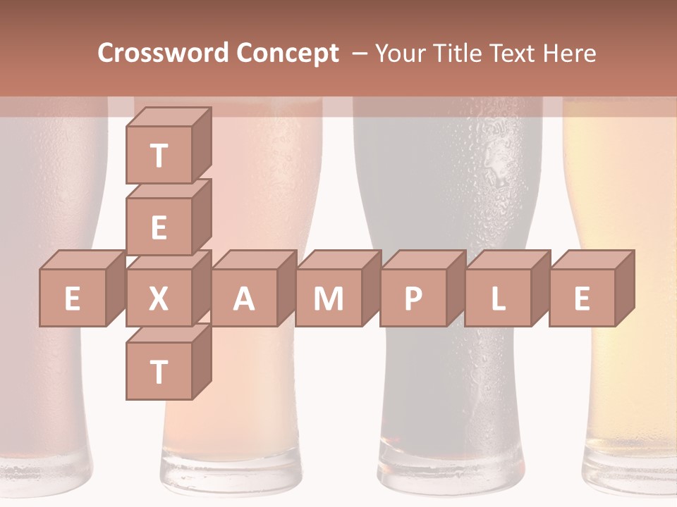Liquid Jug Object PowerPoint Template