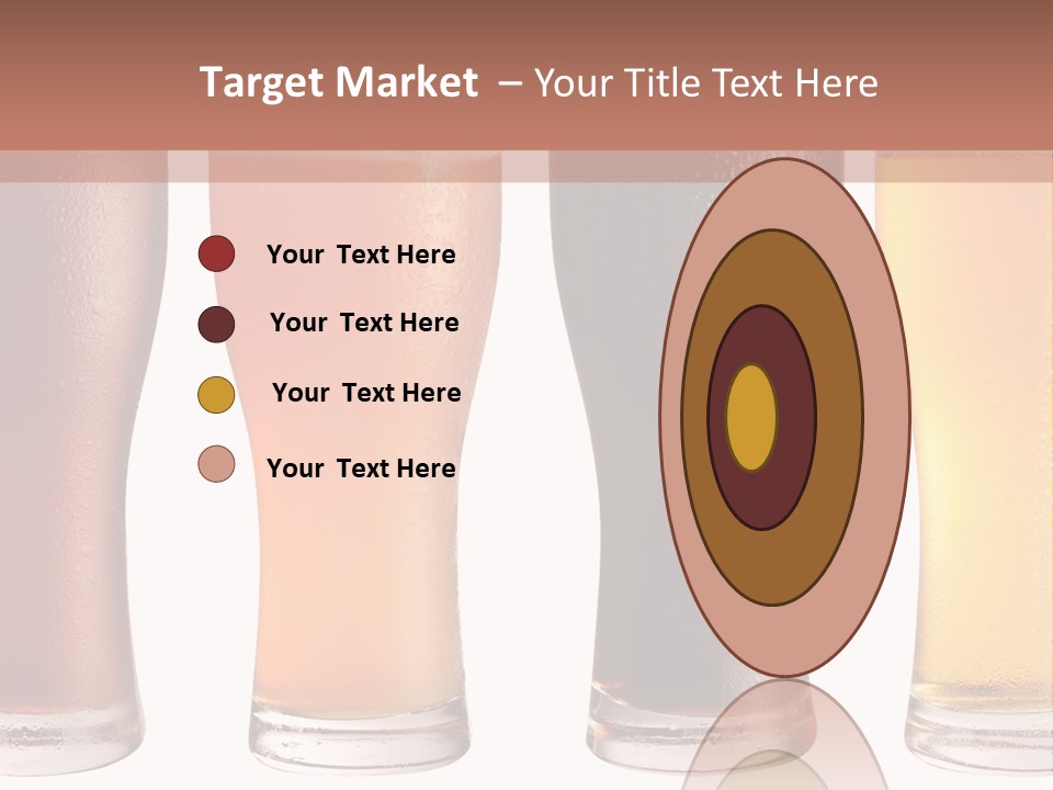 Liquid Jug Object PowerPoint Template