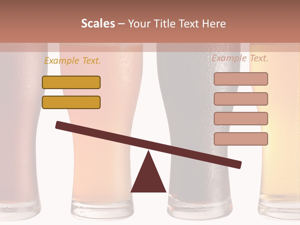 Liquid Jug Object PowerPoint Template