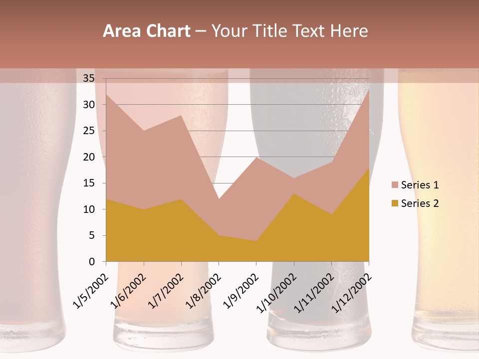 Liquid Jug Object PowerPoint Template