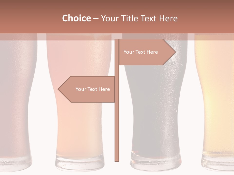 Liquid Jug Object PowerPoint Template