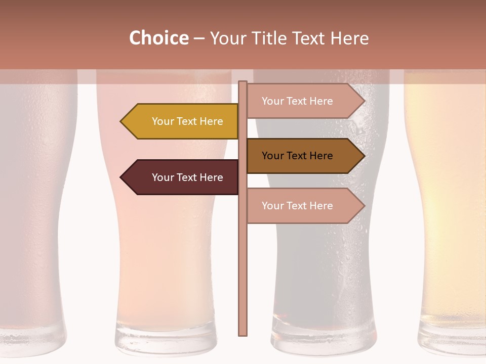 Liquid Jug Object PowerPoint Template
