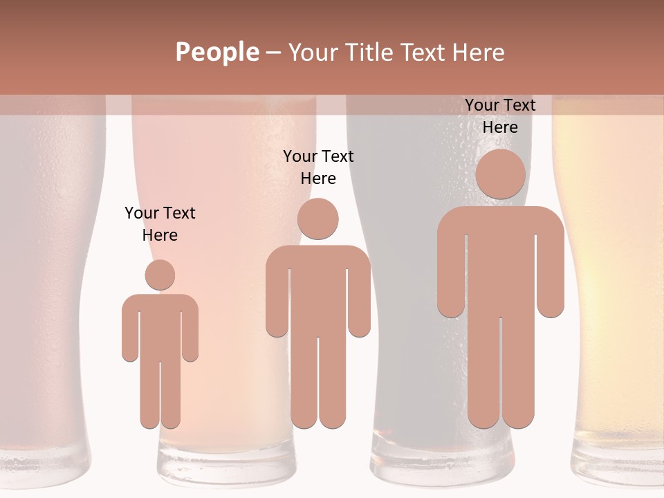 Liquid Jug Object PowerPoint Template