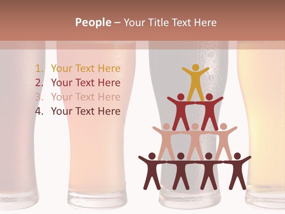 Liquid Jug Object PowerPoint Template