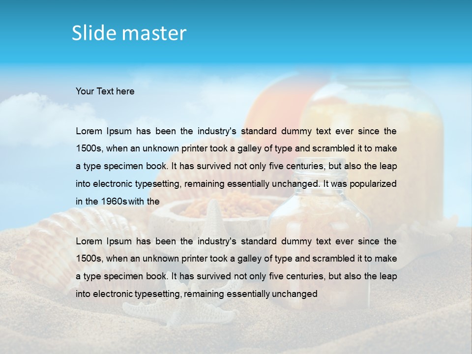 Cosmetic Container Moisturizer PowerPoint Template