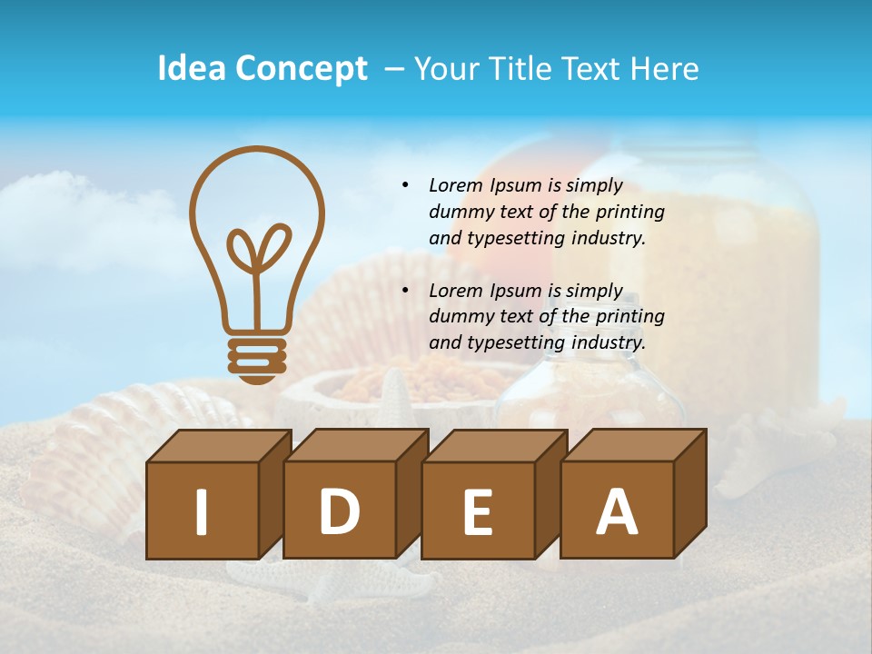 Cosmetic Container Moisturizer PowerPoint Template