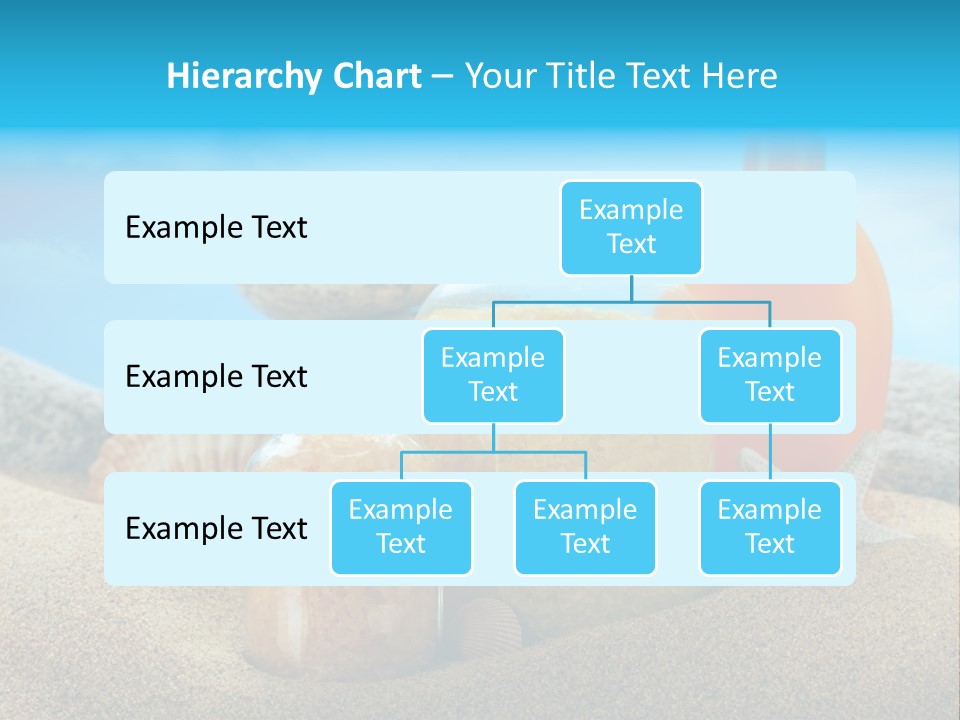 Moisturizer Sand Bottle PowerPoint Template