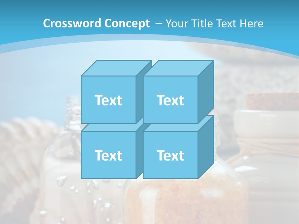 Orange Holiday Spray PowerPoint Template